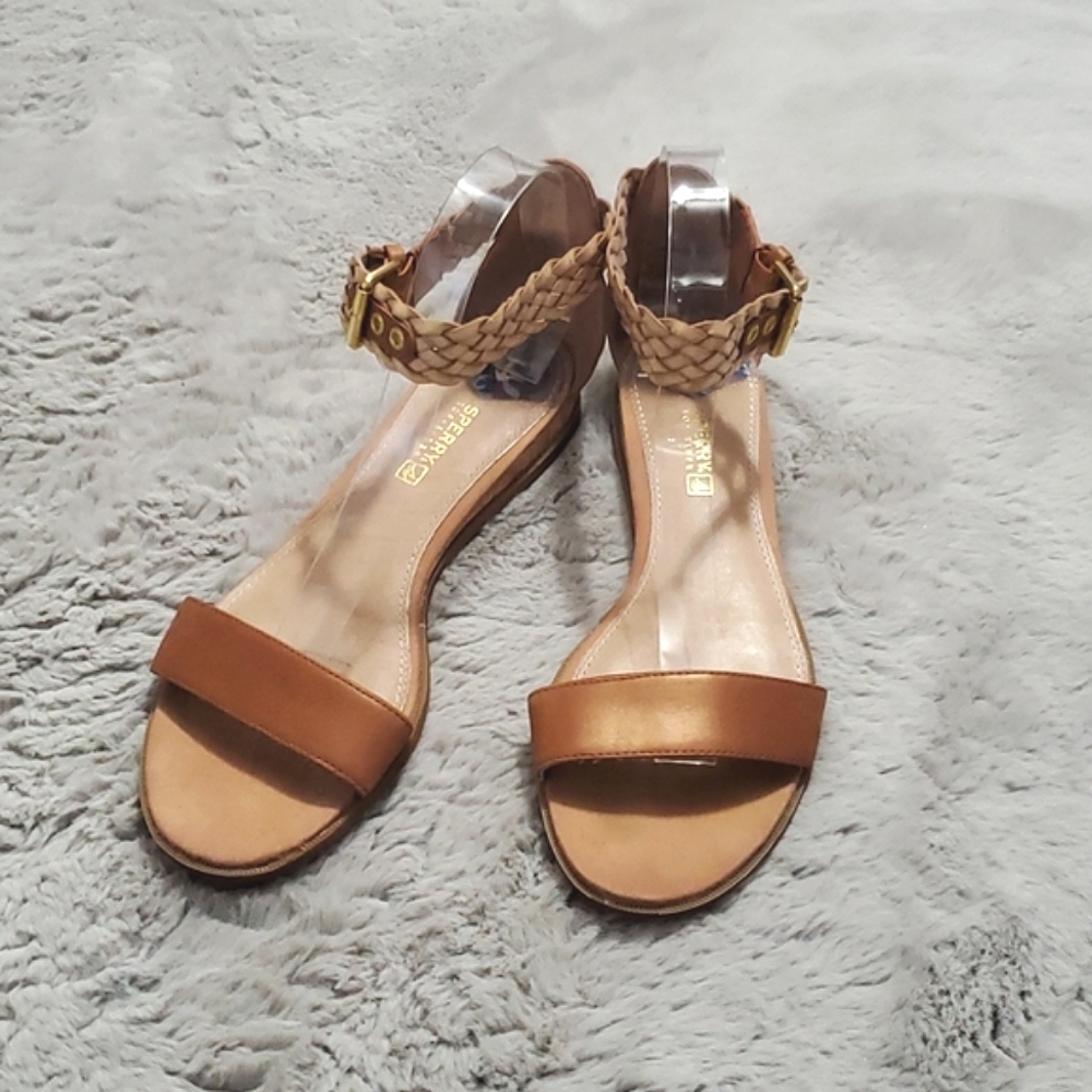 Sperry braided strap sandals